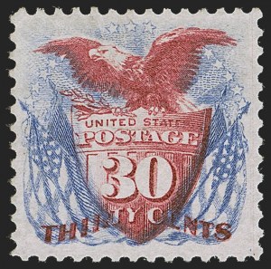 Sale 1245, Lot 1295, 1875 Re-Issue of 1869 Pictorial Issue (Scott 123-133a)