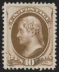 Sale 1245, Lot 1336, 1870-71 National Bank Note Co. Ungrilled Issue (Scott 145-155)