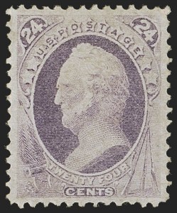 Sale 1245, Lot 1340, 1870-71 National Bank Note Co. Ungrilled Issue (Scott 145-155)