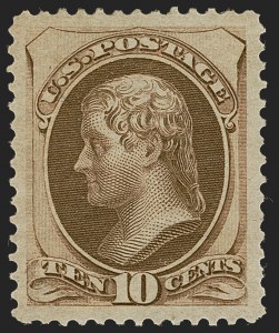 Sale 1245, Lot 1355, 1873 Continental Bank Note Co. Issue (Scott 156-166)