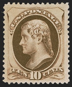 Sale 1245, Lot 1379, 1879 American Bank Note Co. Issue (Scott 182-191)