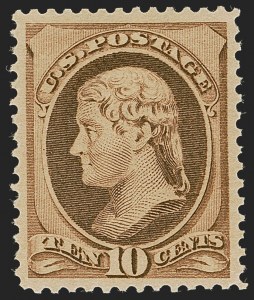 Sale 1245, Lot 1395, 1881-87 American Bank Note Co. Issues (Scott 205-218)