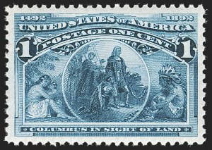 Sale Number 1245, Lot Number 1442, 1c-30c 1893 Columbian Issue (Scott 230-239)