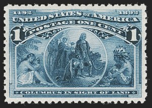 Sale Number 1245, Lot Number 1443, 1c-30c 1893 Columbian Issue (Scott 230-239)