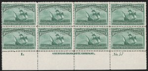 Sale 1245, Lot 1450A, 1c-30c 1893 Columbian Issue (Scott 230-239)