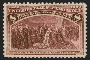 Sale 1245, Lot 1471, 1c-30c 1893 Columbian Issue (Scott 230-239)