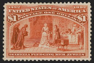 Sale 1245, Lot 1496, 50c-$5.00 1893 Columbian Issue (Scott 240-245)