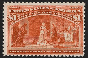 Sale 1245, Lot 1499, 50c-$5.00 1893 Columbian Issue (Scott 240-245)