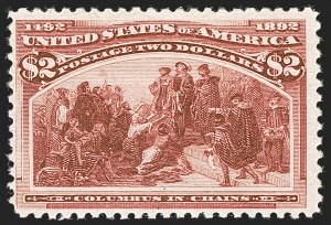 Sale 1245, Lot 1503, 50c-$5.00 1893 Columbian Issue (Scott 240-245)