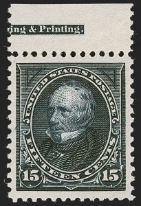 Sale 1245, Lot 1543, 1894 Unwatermarked Bureau Issue (Scott 246-263)