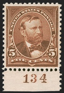 Sale 1245, Lot 1568, 1895 Watermarked Bureau Issue (Scott 264-278)
