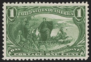 Sale 1245, Lot 1603, 1c-50c 1898 Trans-Mississippi Issue (Scott 285-291)