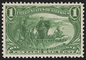 Sale 1245, Lot 1604, 1c-50c 1898 Trans-Mississippi Issue (Scott 285-291)
