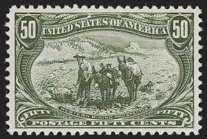 Sale 1245, Lot 1627, 1c-50c 1898 Trans-Mississippi Issue (Scott 285-291)