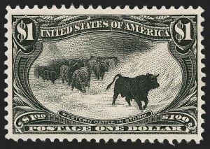 Sale 1245, Lot 1636, $1.00-$2.00 1898 Trans-Mississippi Issue (Scott 292-293)