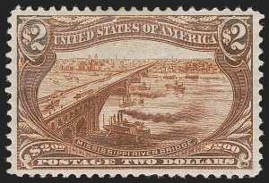 Sale 1245, Lot 1648, $1.00-$2.00 1898 Trans-Mississippi Issue (Scott 292-293)