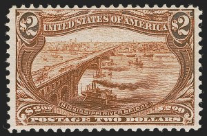 Sale 1245, Lot 1651, $1.00-$2.00 1898 Trans-Mississippi Issue (Scott 292-293)