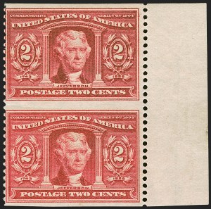 Sale 1245, Lot 1710, 1904 Louisiana Purchase Issue (Scott 323-327)