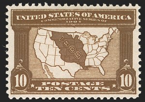 Sale Number 1245, Lot Number 1716, 1904 Louisiana Purchase Issue (Scott 323-327)