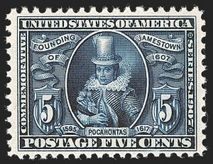 Sale 1245, Lot 1725, 1907 Jamestown Issue (Scott 328-330)