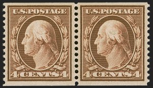 Sale 1245, Lot 1753, 1908-10 Washington-Franklin Issues (Scott 331-356)