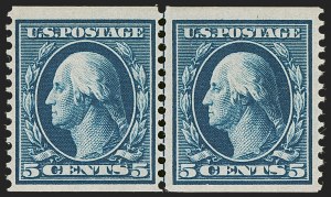 Sale 1245, Lot 1755, 1908-10 Washington-Franklin Issues (Scott 331-356)