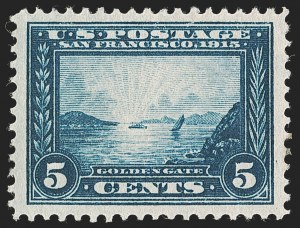 Sale 1245, Lot 1810, 1913-15 Panama-Pacific Issue (Scott 397-404)
