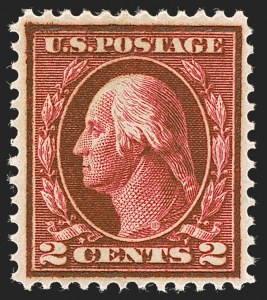 Sale 1245, Lot 1841, 1912-14 Washington-Franklin Issue (Scott 405-423)