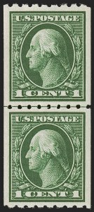 Sale 1245, Lot 1844, 1912-14 Washington-Franklin Issue (Scott 405-423)