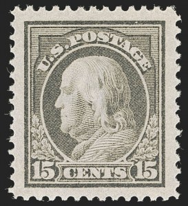 Sale 1245, Lot 1849, 1912-14 Washington-Franklin Issue (Scott 405-423)