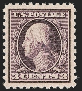 Sale 1245, Lot 1857, 1913-15 Washington-Franklin Issues (Scott 424-461)