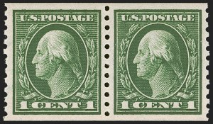Sale 1245, Lot 1873, 1913-15 Washington-Franklin Issues (Scott 424-461)