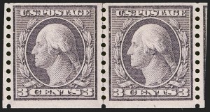 Sale 1245, Lot 1893, 1913-15 Washington-Franklin Issues (Scott 424-461)