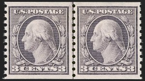 Sale 1245, Lot 1894, 1913-15 Washington-Franklin Issues (Scott 424-461)