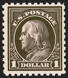 Sale 1245, Lot 1901, 1913-15 Washington-Franklin Issues (Scott 424-461)