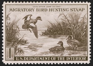 Sale 1245, Lot 2219, Hunting Permits