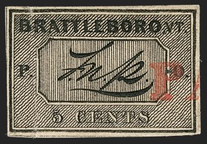 Sale 1247, Lot 1, Postmasters' Provisionals