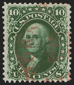 Sale 1247, Lot 107, 1861-66 Issue (Scott 56-67a)