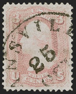 Sale 1247, Lot 113, 1861-66 Issue (Scott 56-67a)