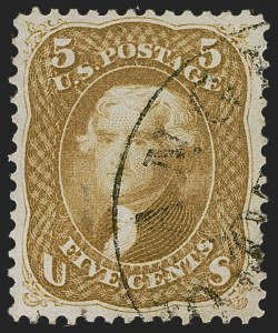 Sale 1247, Lot 121, 1861-66 Issue (Scott 56-67a)