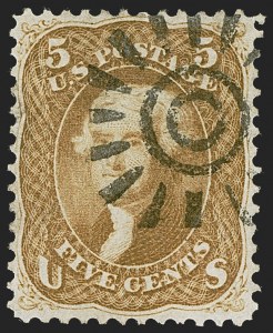 Sale 1247, Lot 122, 1861-66 Issue (Scott 56-67a)
