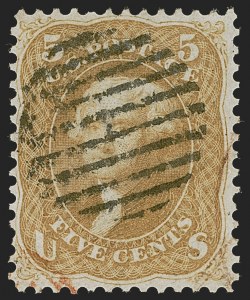 Sale 1247, Lot 125, 1861-66 Issue (Scott 56-67a)