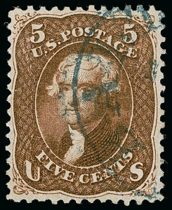 Sale 1247, Lot 142, 1861-66 Issue, cont. (Scott 68-78)
