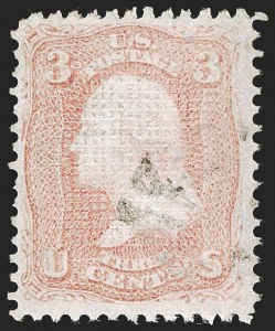 Sale 1247, Lot 156, 1867-68 Grilled Issue (Scott 79-85E)
