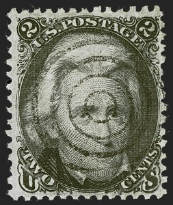Sale 1247, Lot 157, 1867-68 Grilled Issue (Scott 79-85E)
