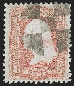 Sale 1247, Lot 162, 1867-68 Grilled Issue (Scott 79-85E)