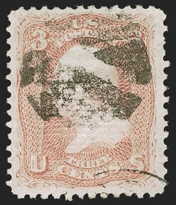 Sale Number 1247, Lot Number 168, 1867-68 Grilled Issue (Scott 79-85E)