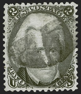 Sale 1247, Lot 176, 1867-68 Grilled Issue, cont. (Scott 86-101)