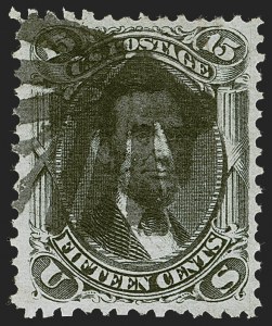 Sale 1247, Lot 183, 1867-68 Grilled Issue, cont. (Scott 86-101)