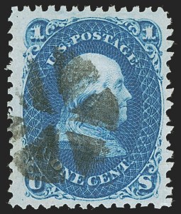 Sale 1247, Lot 185, 1867-68 Grilled Issue, cont. (Scott 86-101)
